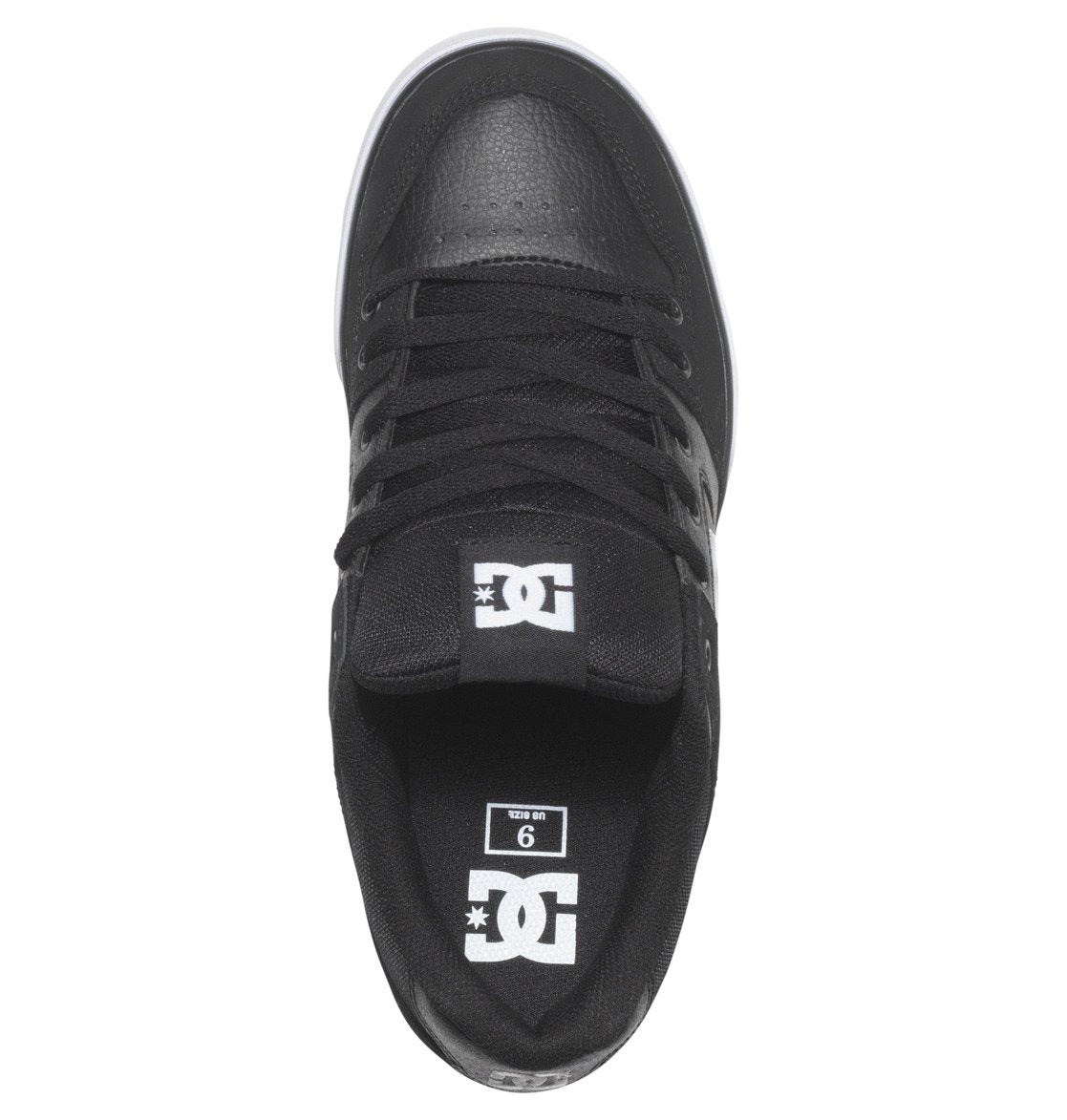 Men's Pure Shoes - Black/Black/White | DC Shoes