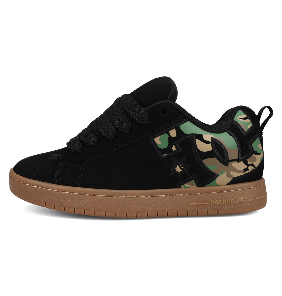 Men's Court Graffik Shoes - Black/Camo/Gum | DC Shoes