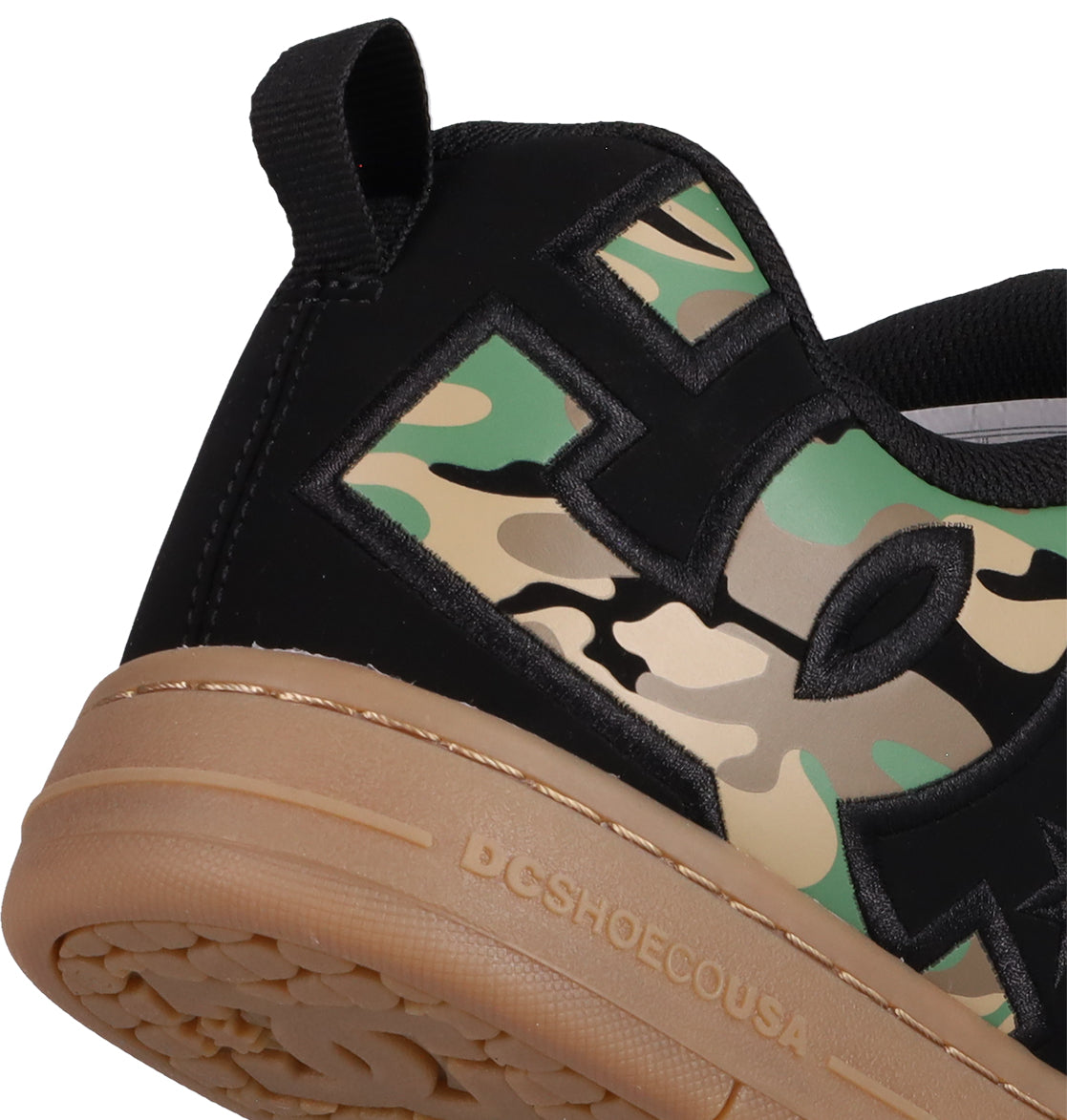 Men's Court Graffik Shoes - Black/Camo/Gum | DC Shoes