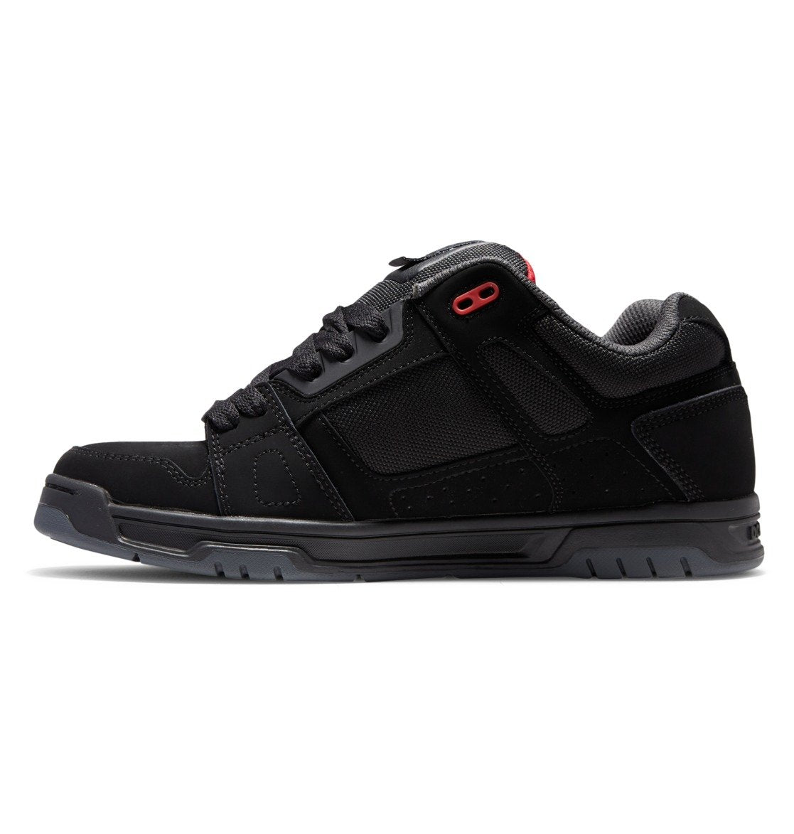 Men's Stag Shoes - Black/Grey/Red | DC Shoes