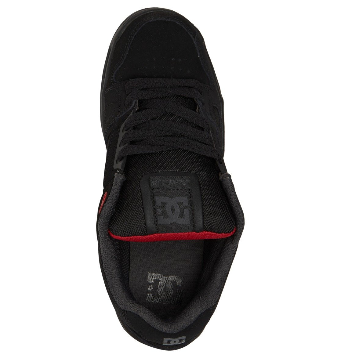 Men's Stag Shoes - Black/Grey/Red | DC Shoes