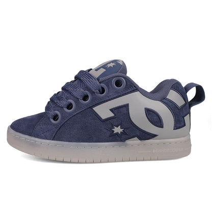 Men's Court Graffik Shoes - Navy/Grey | DC Shoes