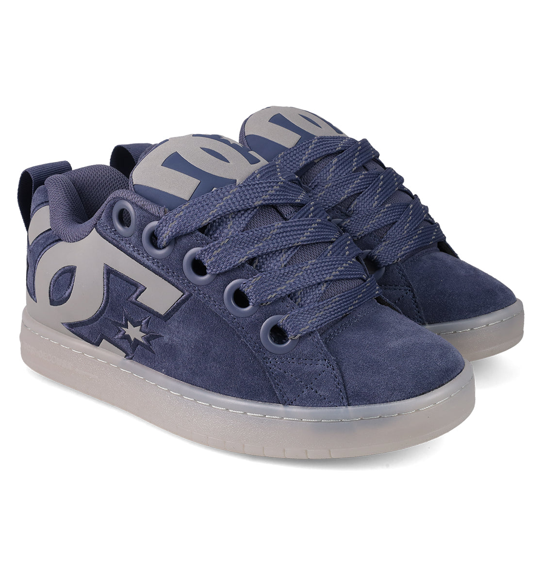 Men's Court Graffik Shoes - Navy/Grey | DC Shoes