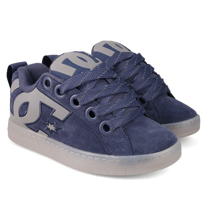 Men's Court Graffik Shoes - Navy/Grey | DC Shoes