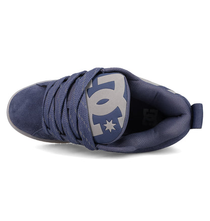 Men's Court Graffik Shoes - Navy/Grey | DC Shoes