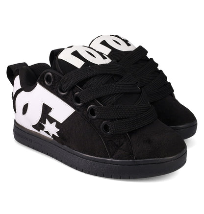 Men's Court Graffik Puff Shoes - Black/White | DC Shoes