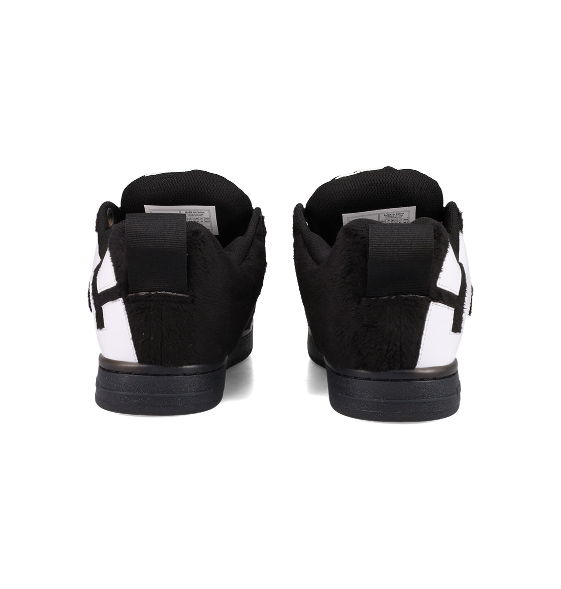 Men's Court Graffik Puff Shoes - Black/White | DC Shoes