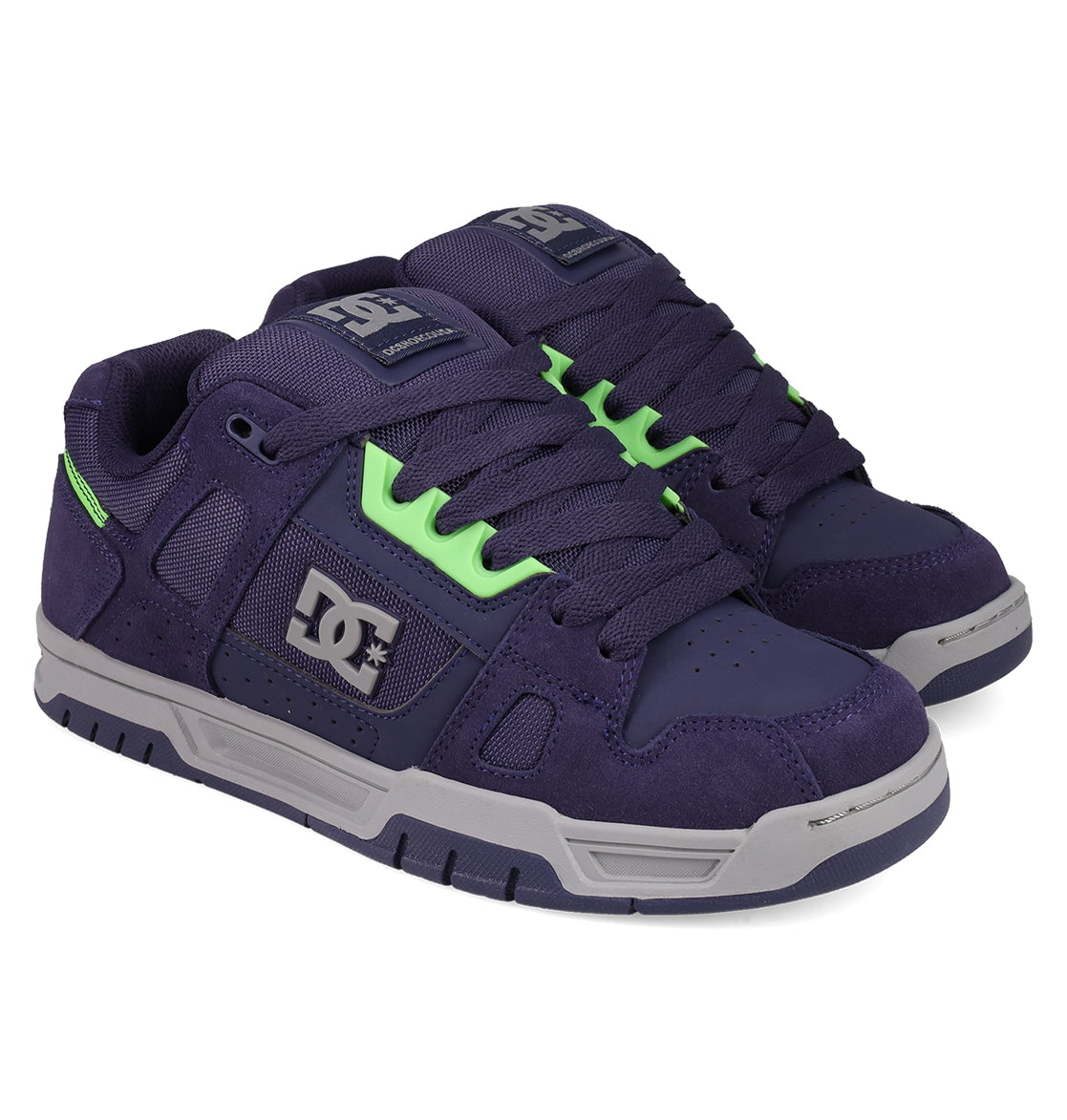 Men's Stag Shoes - Navy/Green | DC Shoes