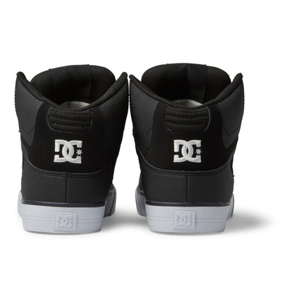 Men's Pure High-Top Shoes - Black/Black/White | DC Shoes