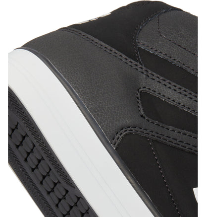 Men's Pure High-Top Shoes - Black/Black/White | DC Shoes