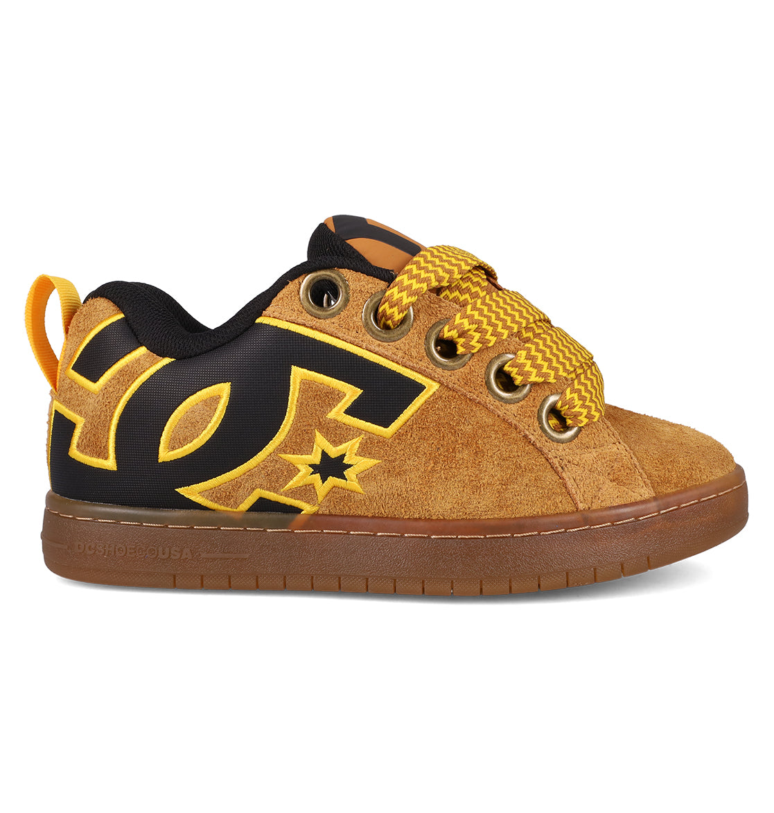 Men's Court Graffik Puff Shoes - Wheat/Gum | DC Shoes