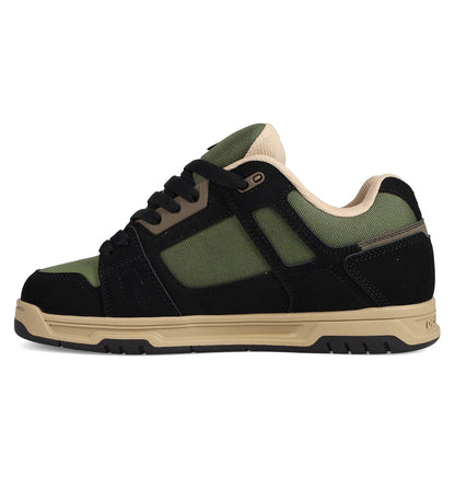 Men's Stag Shoes - Black/Olive | DC Shoes
