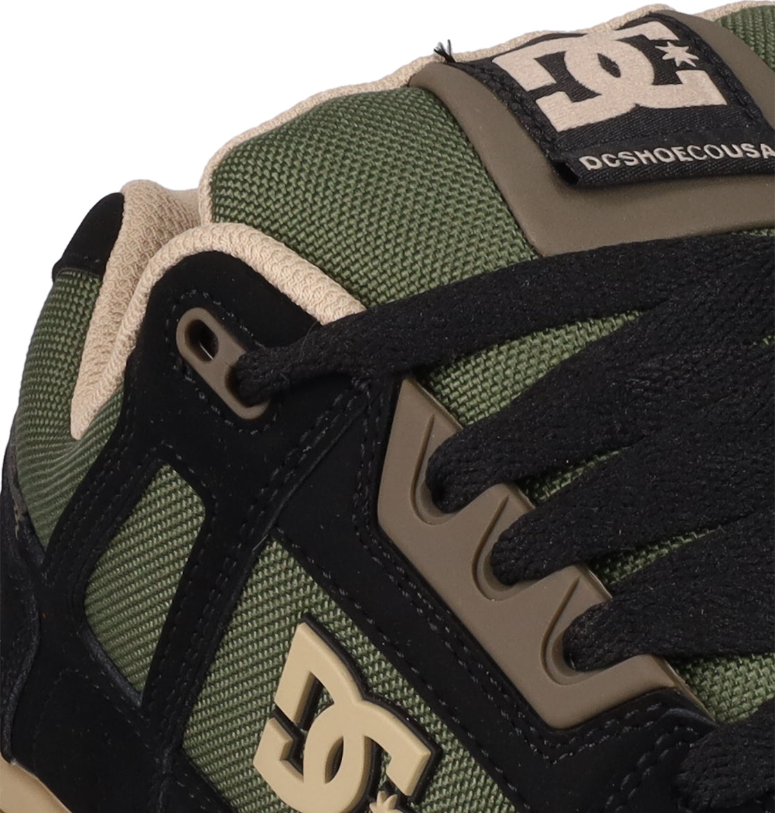 Men's Stag Shoes - Black/Olive | DC Shoes