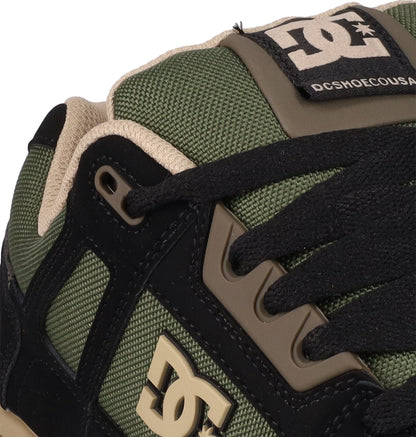 Men's Stag Shoes - Black/Olive | DC Shoes