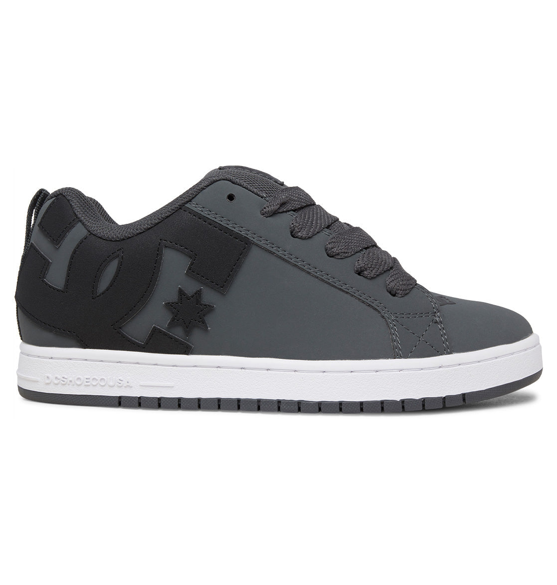 Men's Court Graffik Shoes - Dk Grey/Black/White | DC Shoes