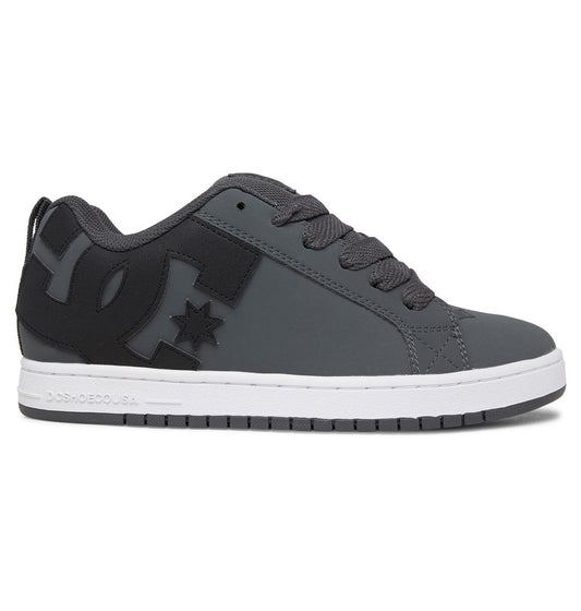 Men's Court Graffik Shoes - Dk Grey/Black/White | DC Shoes