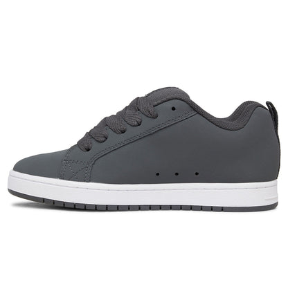Men's Court Graffik Shoes - Dk Grey/Black/White | DC Shoes