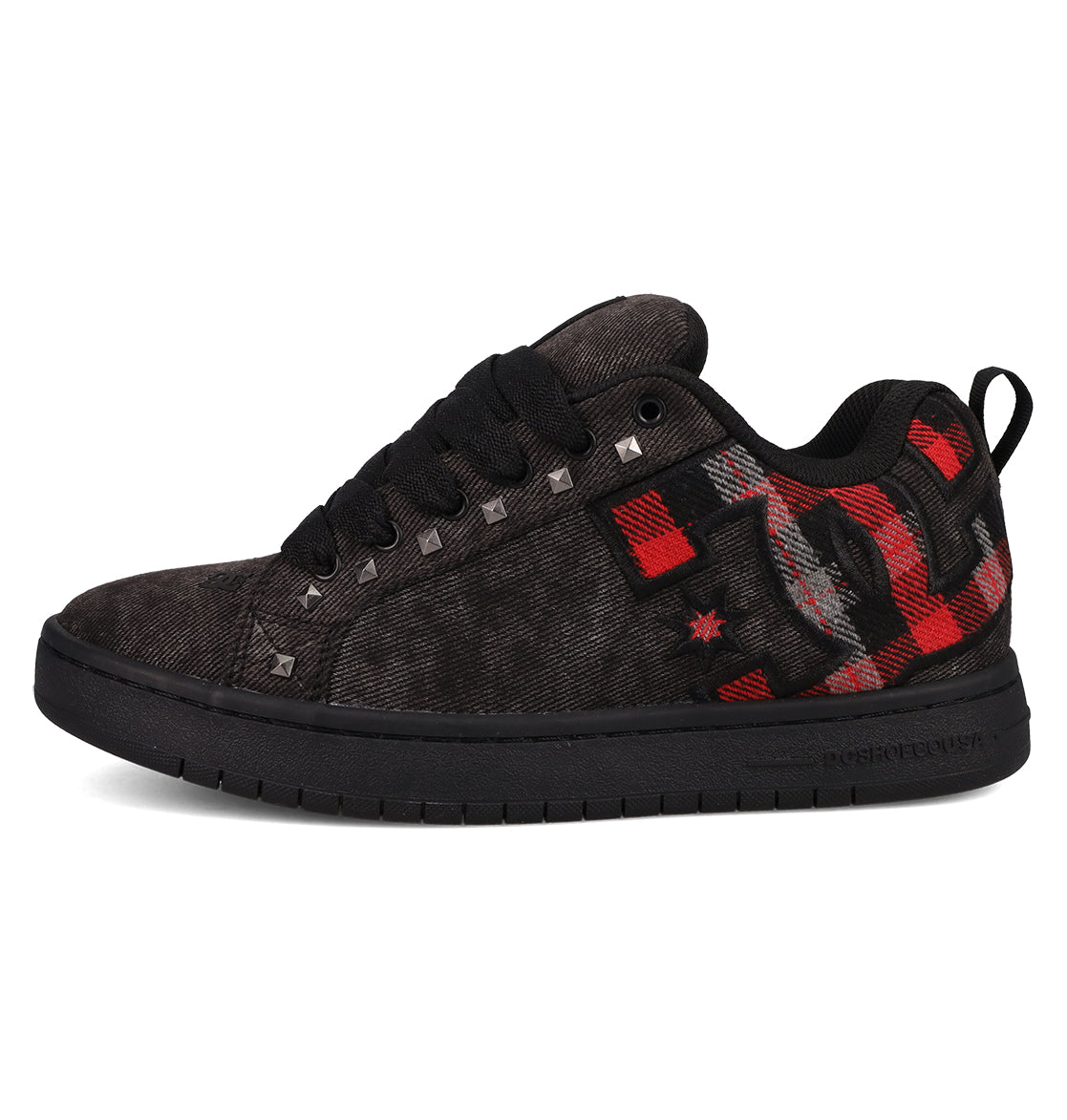 Men's Court Graffik SE Shoes - Black/Red | DC Shoes