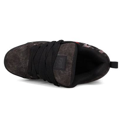 Men's Court Graffik SE Shoes - Black/Red | DC Shoes