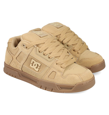 Men's Stag Shoes - Tan/Gum | DC Shoes