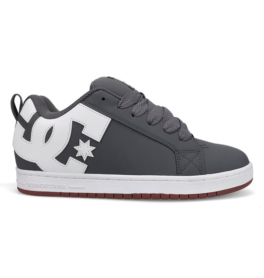 Men's Court Graffik Shoes - Grey/White | DC Shoes