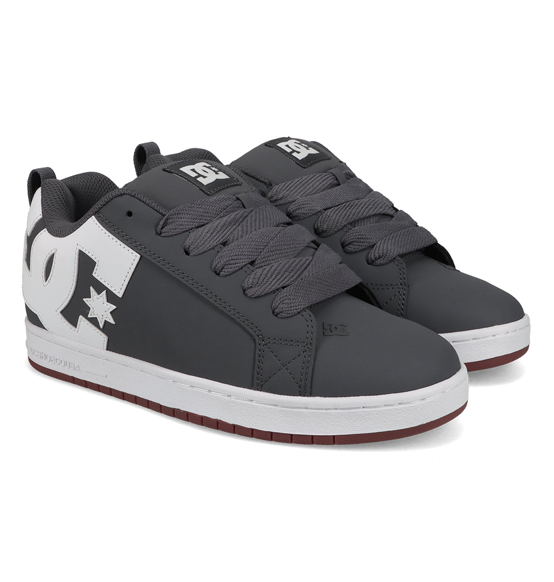 Men's Court Graffik Shoes - Grey/White | DC Shoes