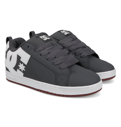 Men's Court Graffik Shoes - Grey/White | DC Shoes