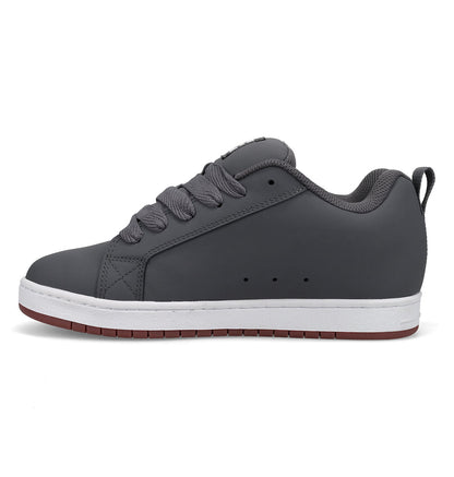 Men's Court Graffik Shoes - Grey/White | DC Shoes