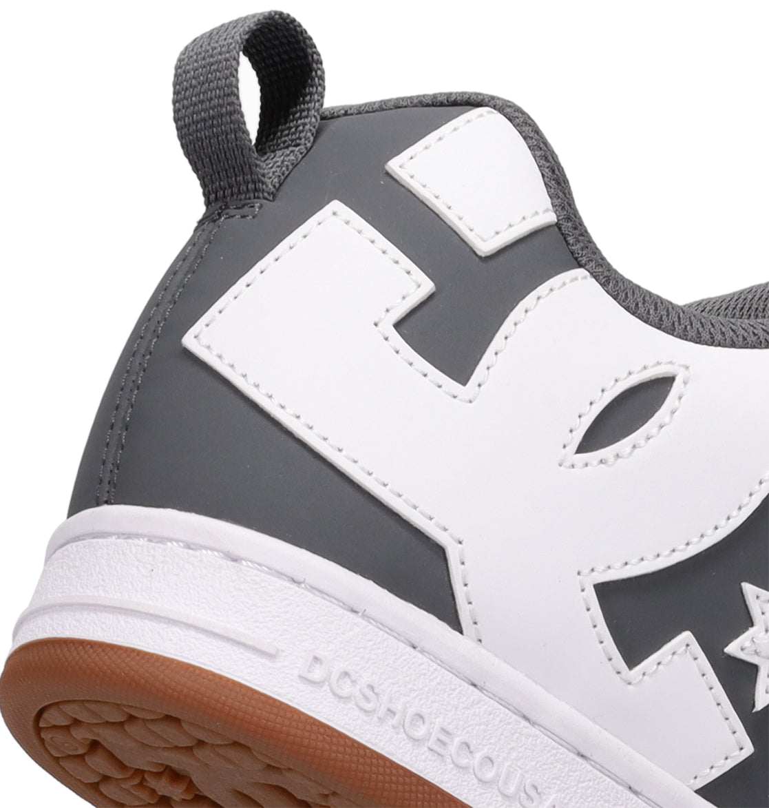 Men's Court Graffik Shoes - Grey/White | DC Shoes