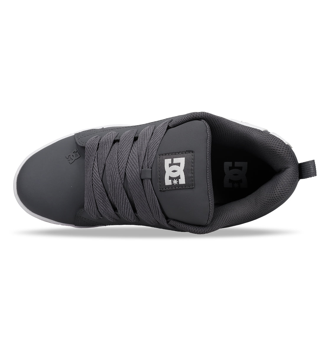 Men's Court Graffik Shoes - Grey/White | DC Shoes