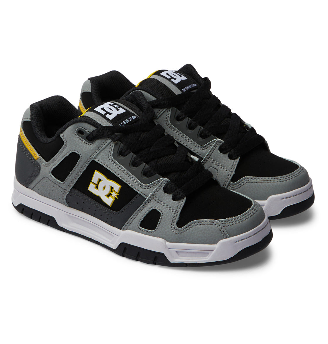 Men's Stag Shoes - Grey/Yellow | DC Shoes