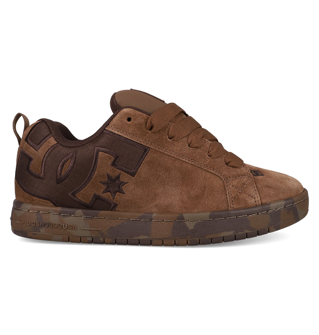 Men's Court Graffik SE Shoes - Brown/Dkbrwn | DC Shoes