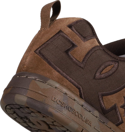 Men's Court Graffik SE Shoes - Brown/Dkbrwn | DC Shoes