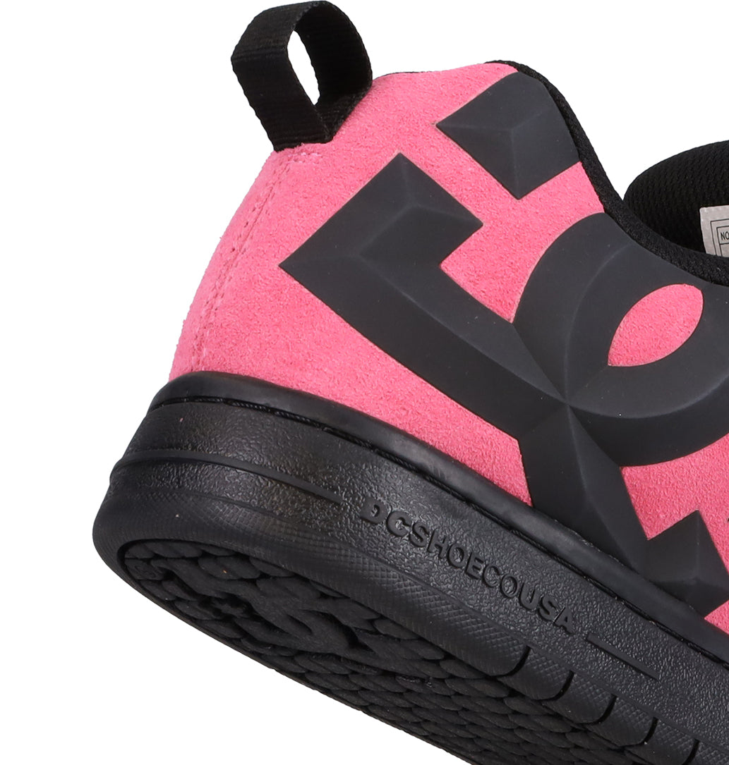 Men's Court Graffik Beveled Special Edition Shoes - Pink/Black | DC Shoes