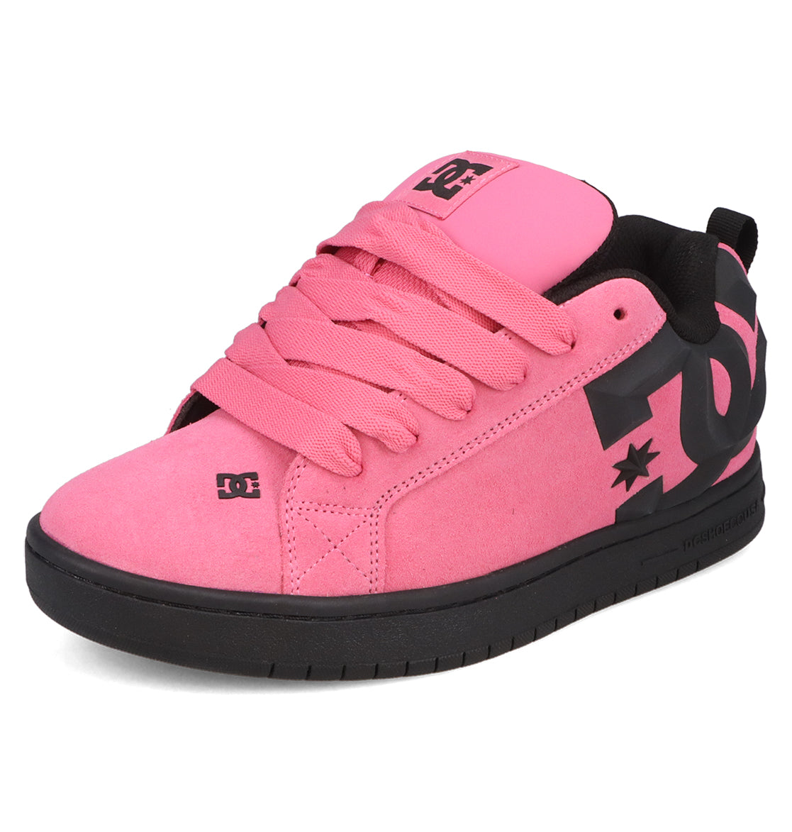 Men's Court Graffik Beveled Special Edition Shoes - Pink/Black | DC Shoes