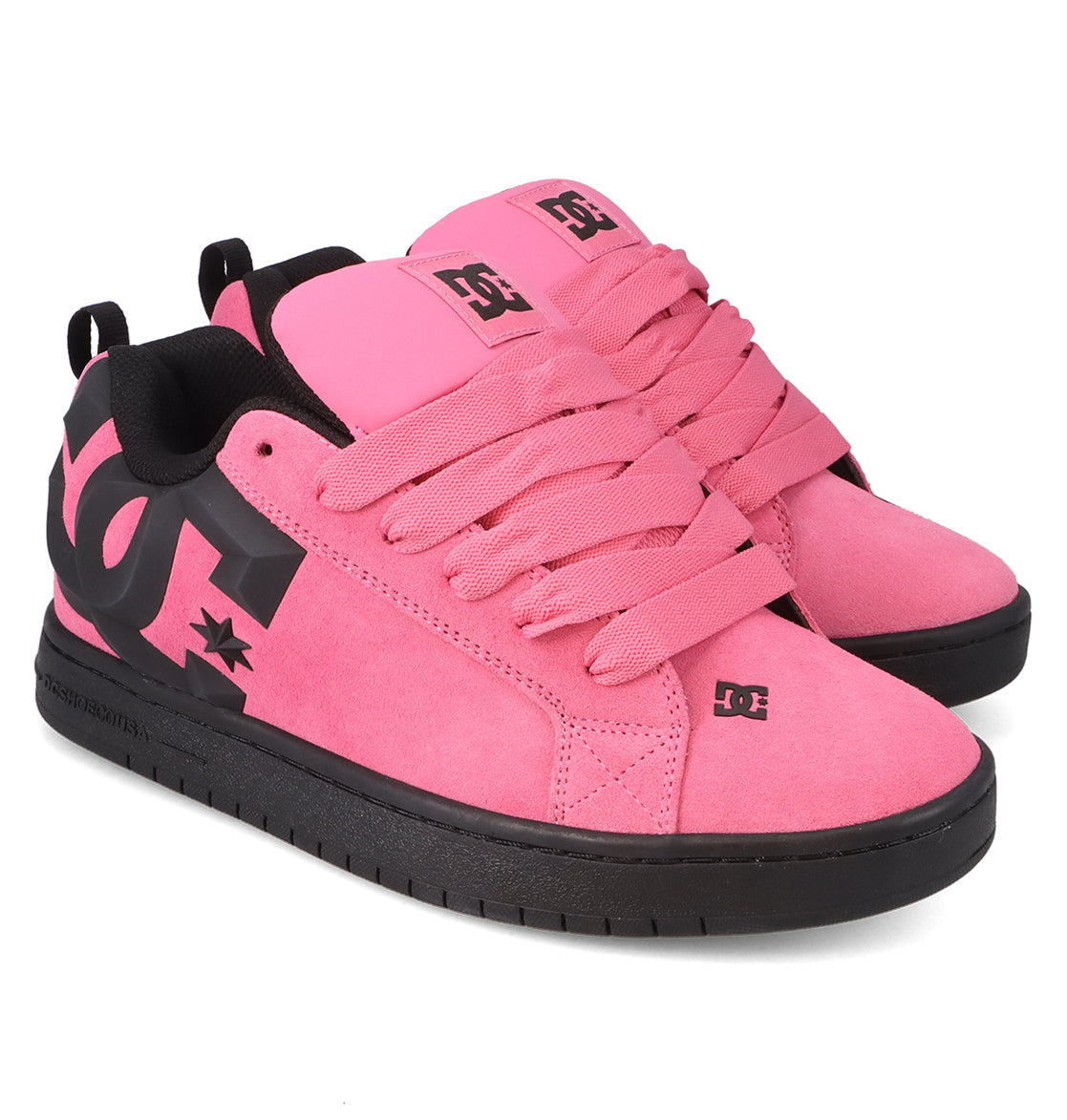 Men's Court Graffik Beveled Special Edition Shoes - Pink/Black | DC Shoes