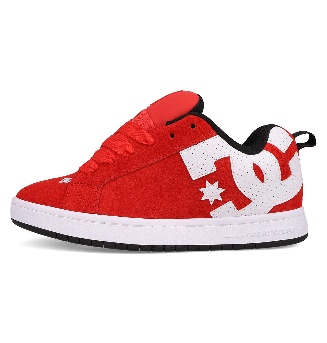 Men's Court Graffik SE Shoes - Red/White | DC Shoes