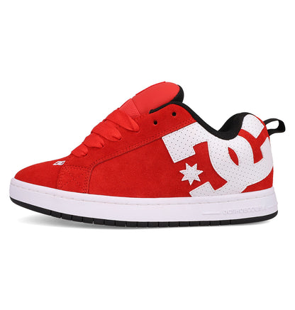Men's Court Graffik SE Shoes - Red/White | DC Shoes