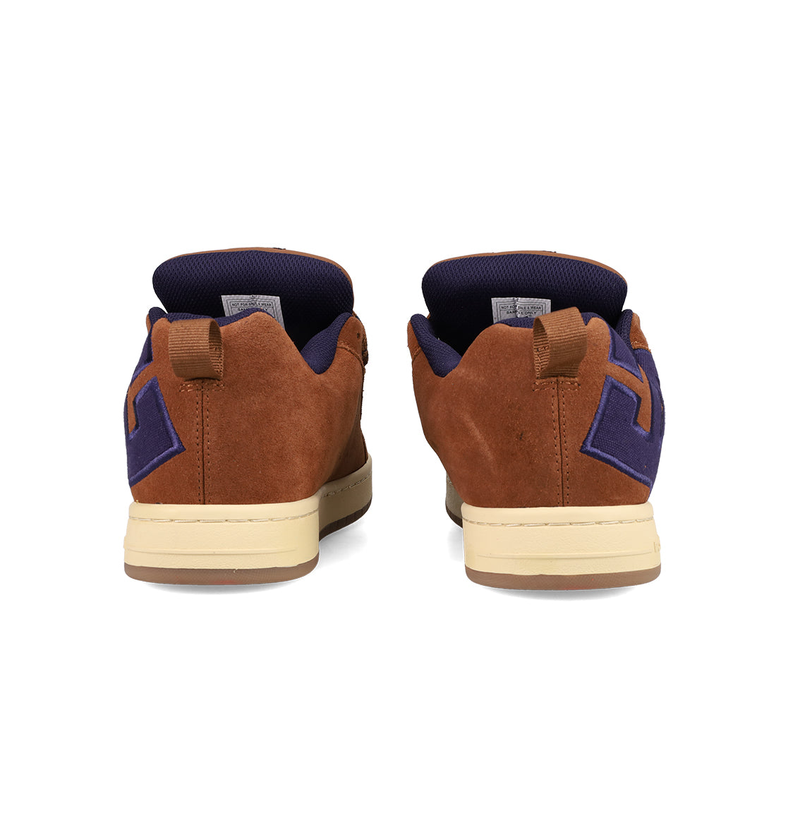 Men's Court Graffik SE Shoes - Brown/Navy/Gum | DC Shoes