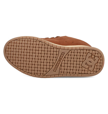 Men's Court Graffik SE Shoes - Brown/Navy/Gum | DC Shoes
