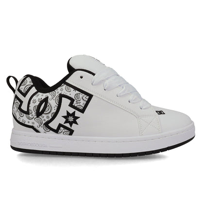 Men's Court Graffik Shoes - White/Black | DC Shoes