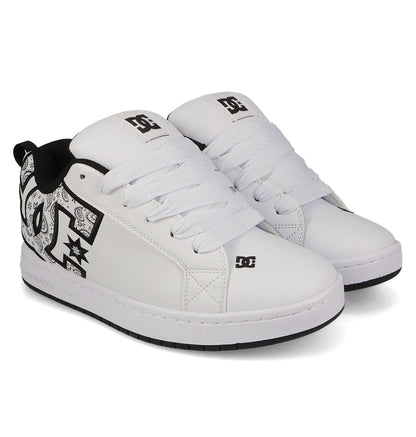 Men's Court Graffik Shoes - White/Black | DC Shoes