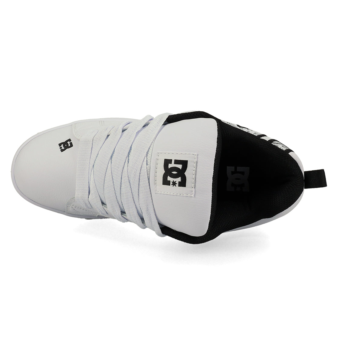 Men's Court Graffik Shoes - White/Black | DC Shoes