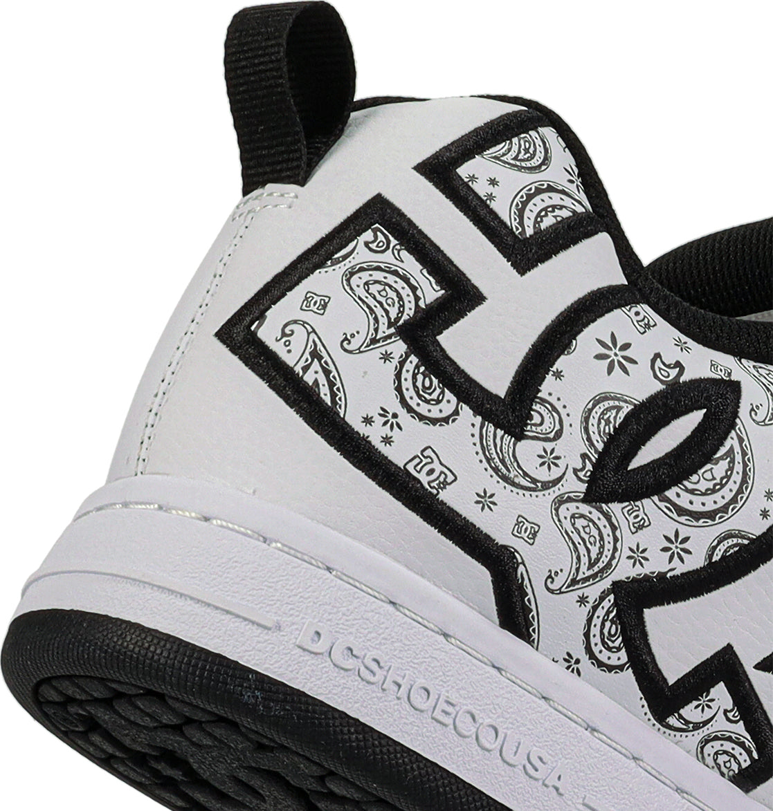 Men's Court Graffik Shoes - White/Black | DC Shoes