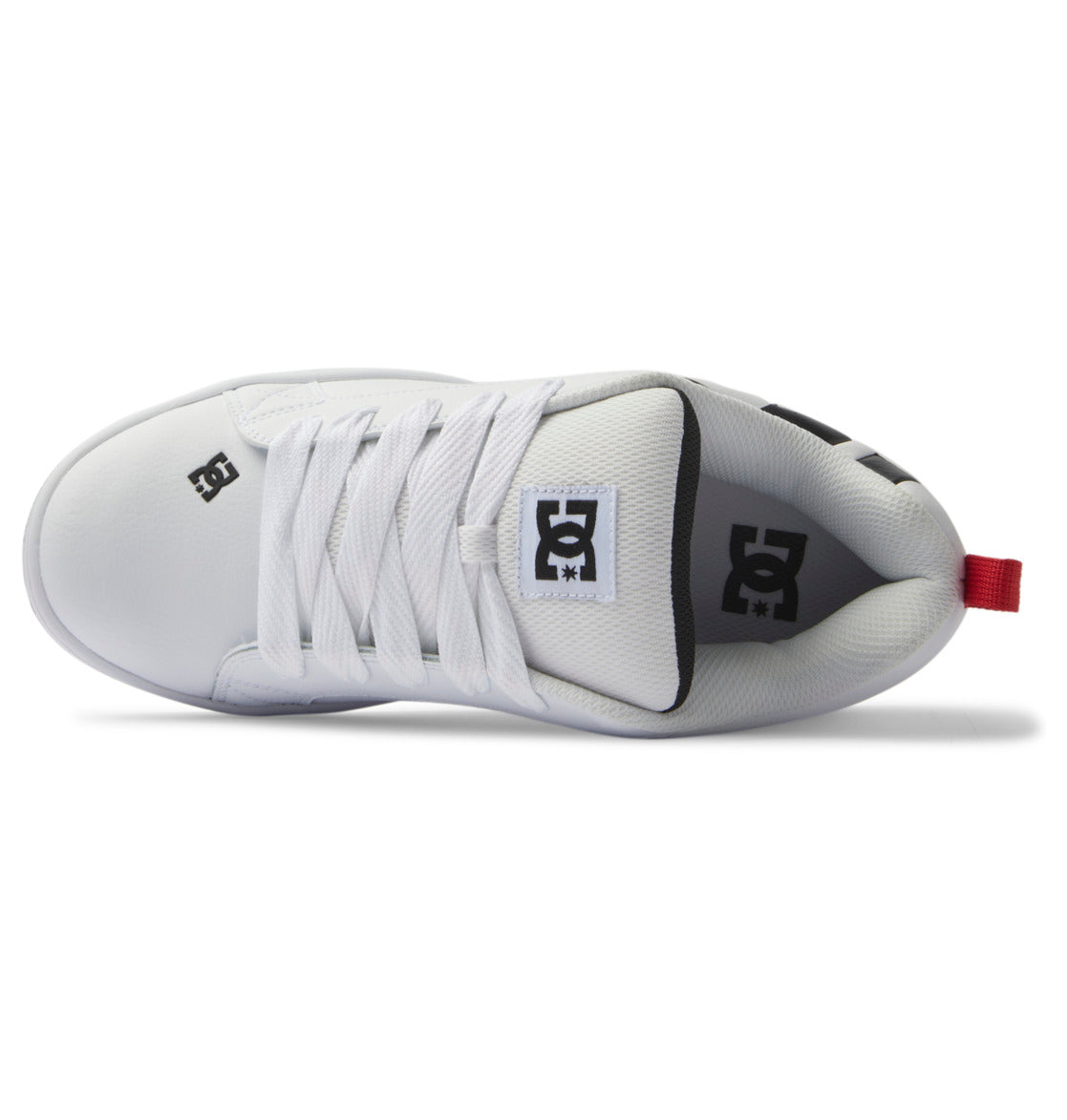 Men's Court Graffik Shoes - White/Black/White | DC Shoes
