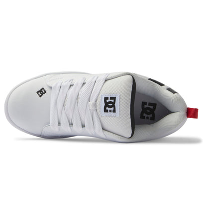 Men's Court Graffik Shoes - White/Black/White | DC Shoes