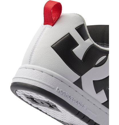 Men's Court Graffik Shoes - White/Black/White | DC Shoes
