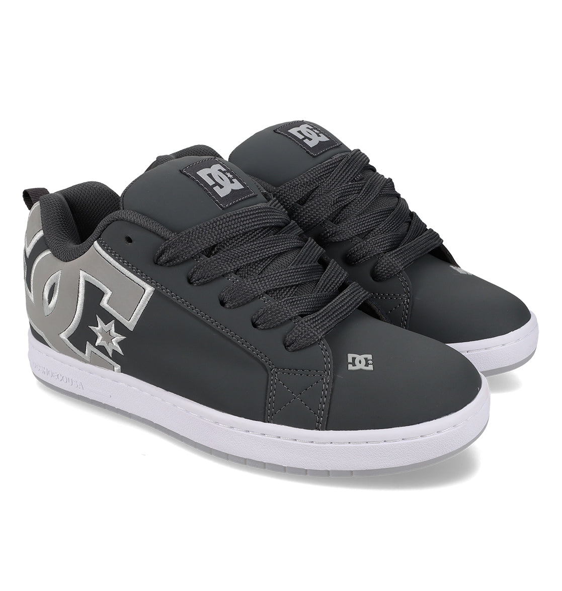 Men's Court Graffik Special Edition Shoes - Dk Grey/Grey | DC Shoes