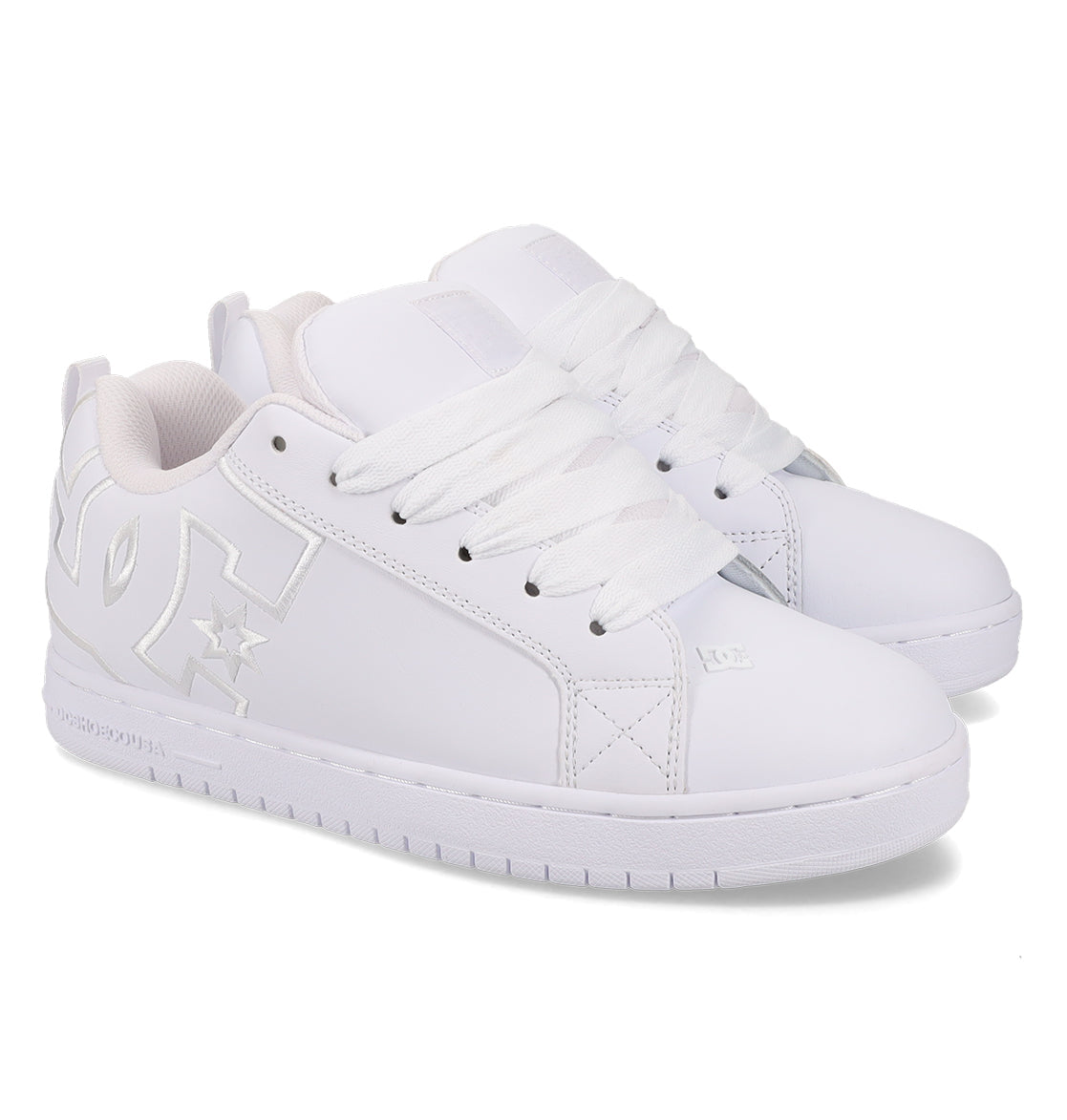 Men's Court Graffik Shoes - White/White White | DC Shoes