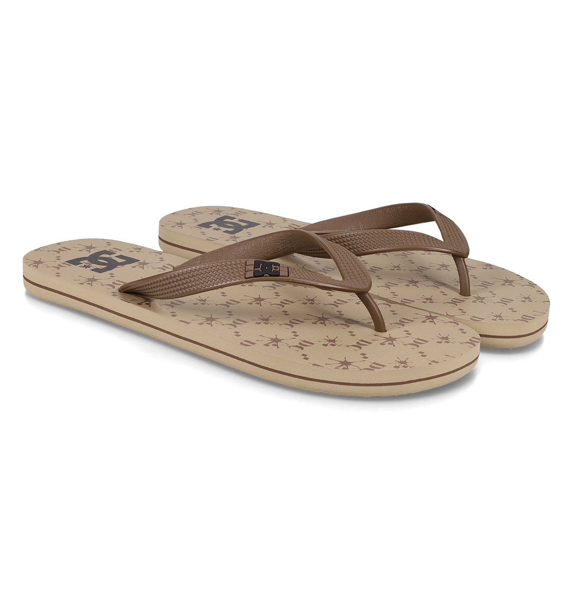 Men's Spray Graffik Slides - Brown/Lt Brown Brown/Ltbrown | DC Shoes